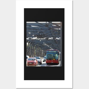 Bus on the Iron Cove Bridge Posters and Art